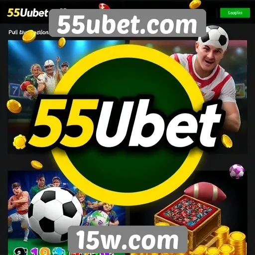 Variedade de jogos disponíveis em 55ubet.com